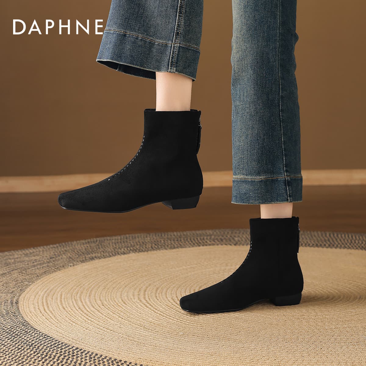 Сапоги Daphne Ткань Ботильоны Женские - изображение 4