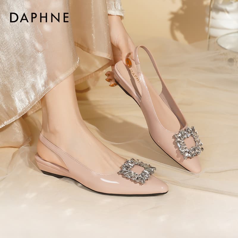 Тапочки DAPHNE Женские Повседневный Обувь без подкладки Женские - изображение 5
