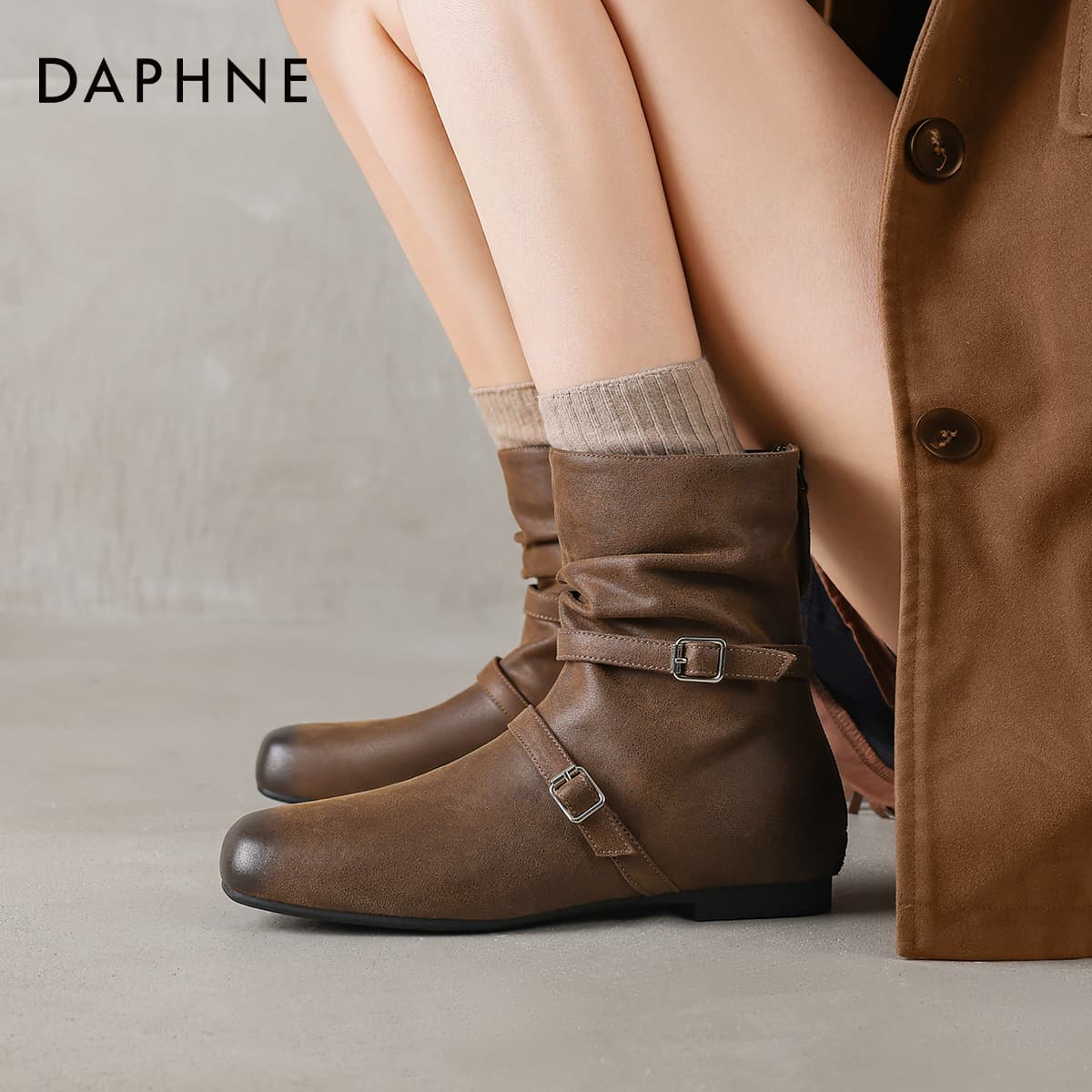 Сапоги Daphne Ботильоны Женские - изображение 5