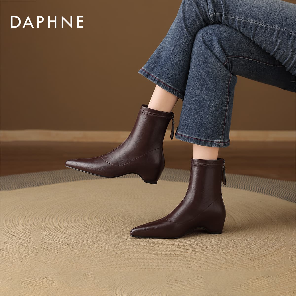 Сапоги DAPHNE Ботильоны Женские - изображение 8