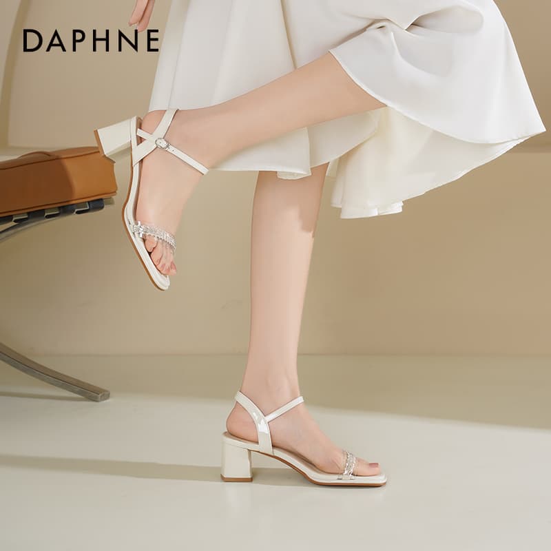Шлёпанцы DAPHNE One Шнуровочные Сандалии Женские - изображение 6