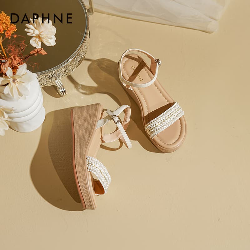 Шлёпанцы DAPHNE One Шнуровочные Сандалии Женские - изображение 12
