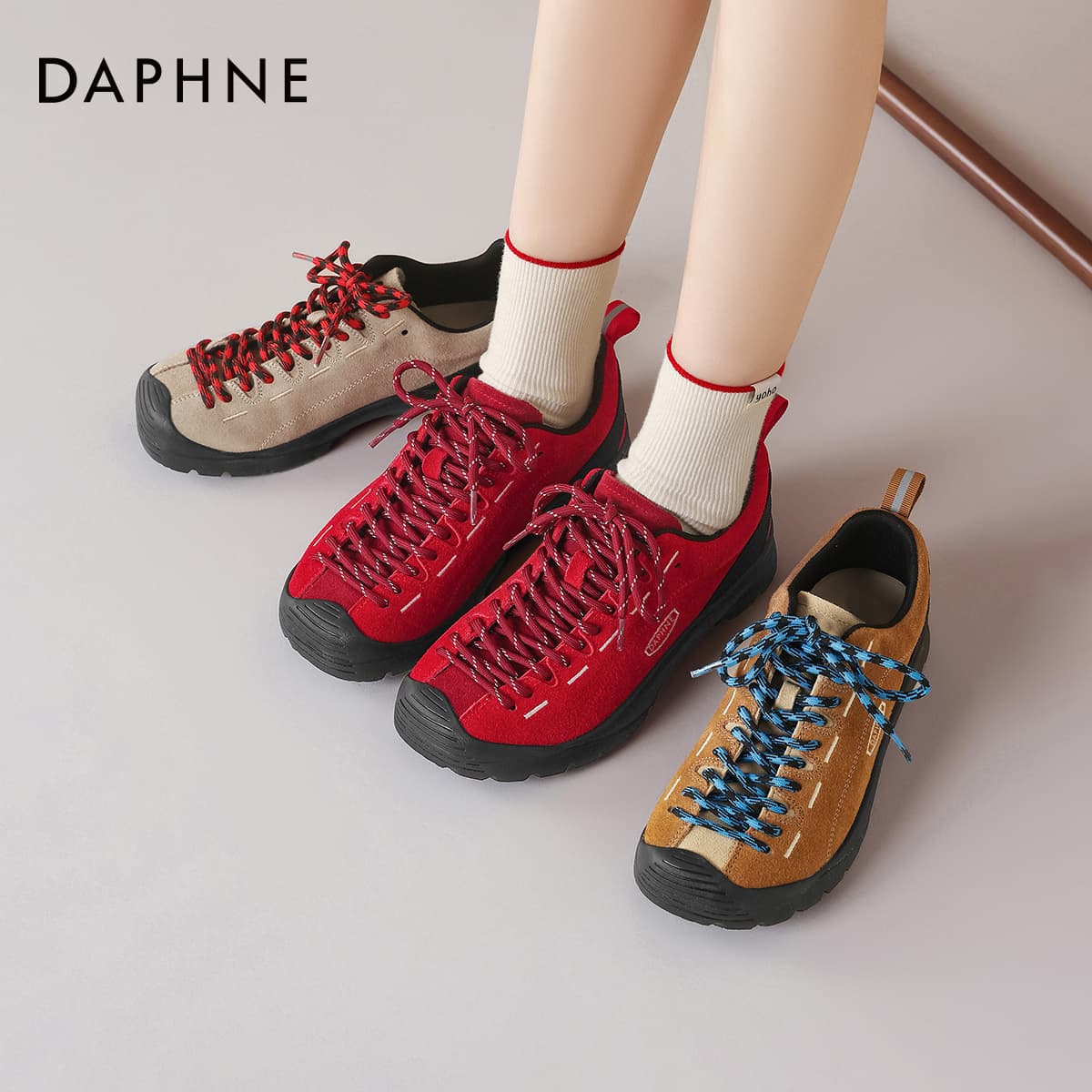 Кроссовки DAPHNE Низкий Топ Походная Обувь Женская - изображение 5