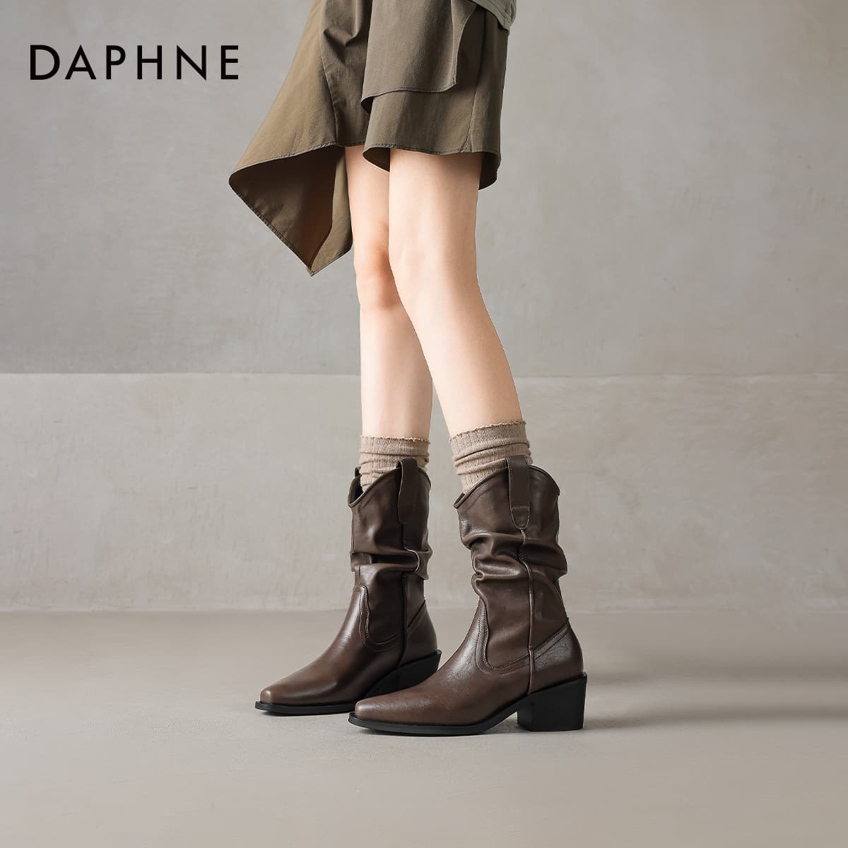 Сапоги Daphne Ботильоны Женские - изображение 4