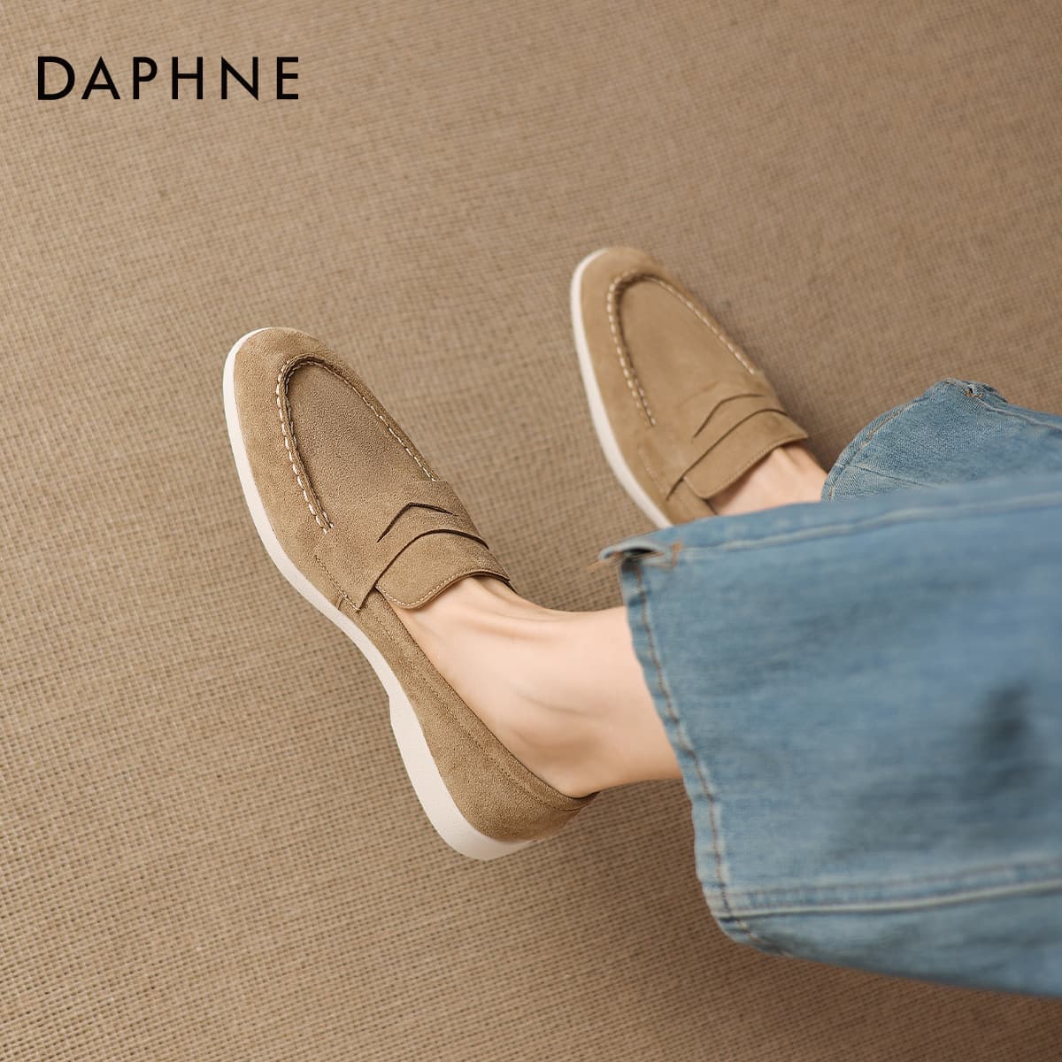 DAPHNE Мокасины Песок Женские - изображение 4