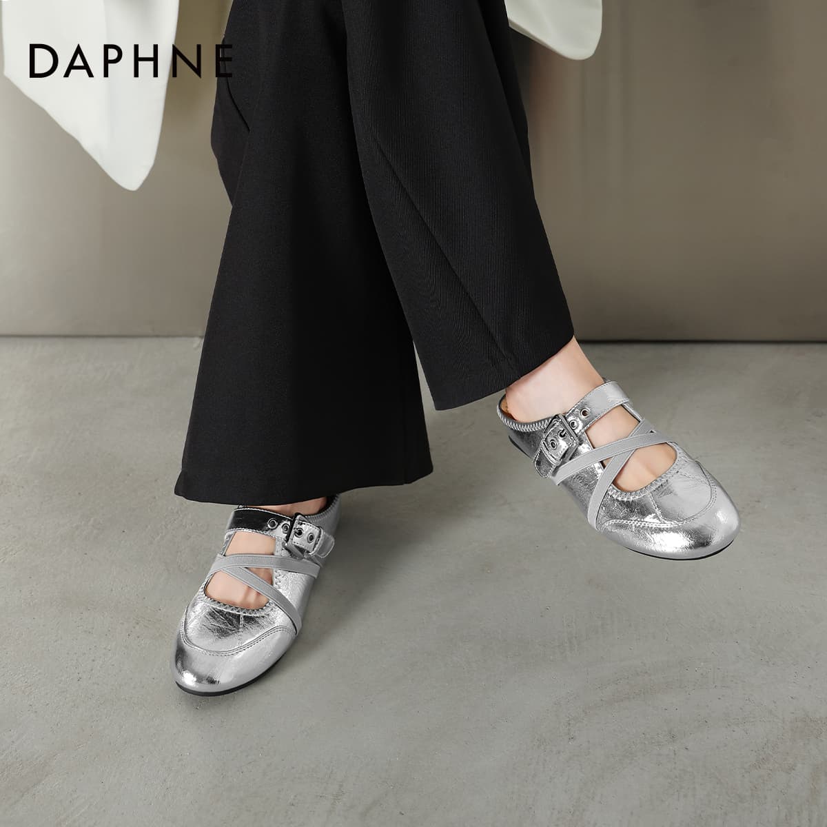 Сандалии Daphne ПВХ (поливинилхлорид) Тихие закрытые тапочки для женщин - изображение 6