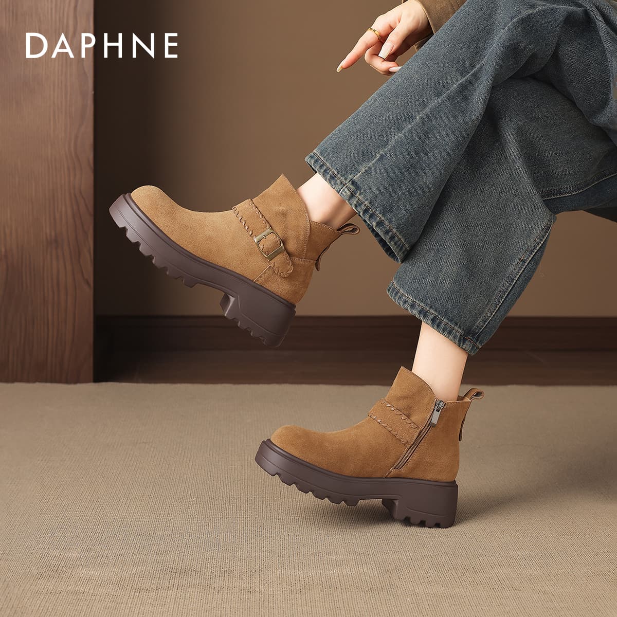 Сапоги Daphne Ботильоны Женские - изображение 5