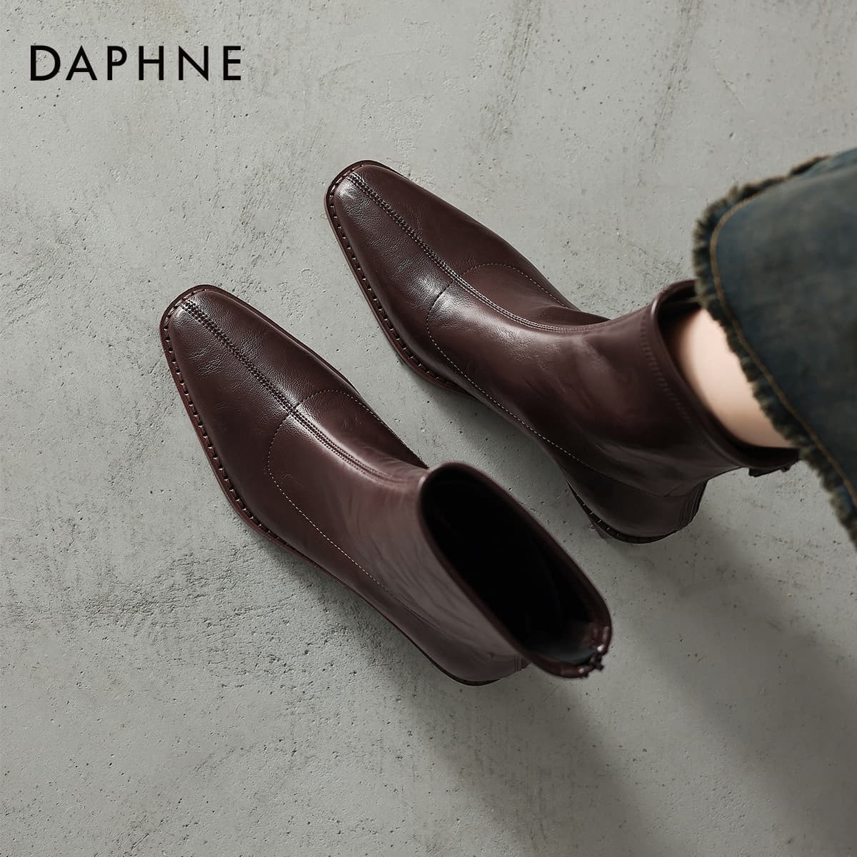 Сапоги DAPHNE Ботильоны Женские - изображение 5