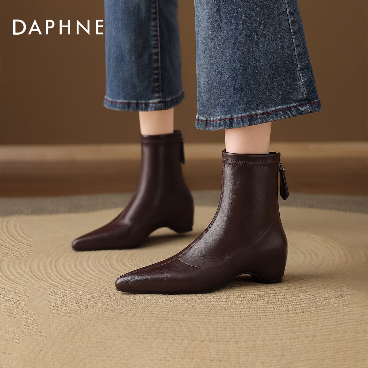 Сапоги DAPHNE Ботильоны Женские - изображение 7