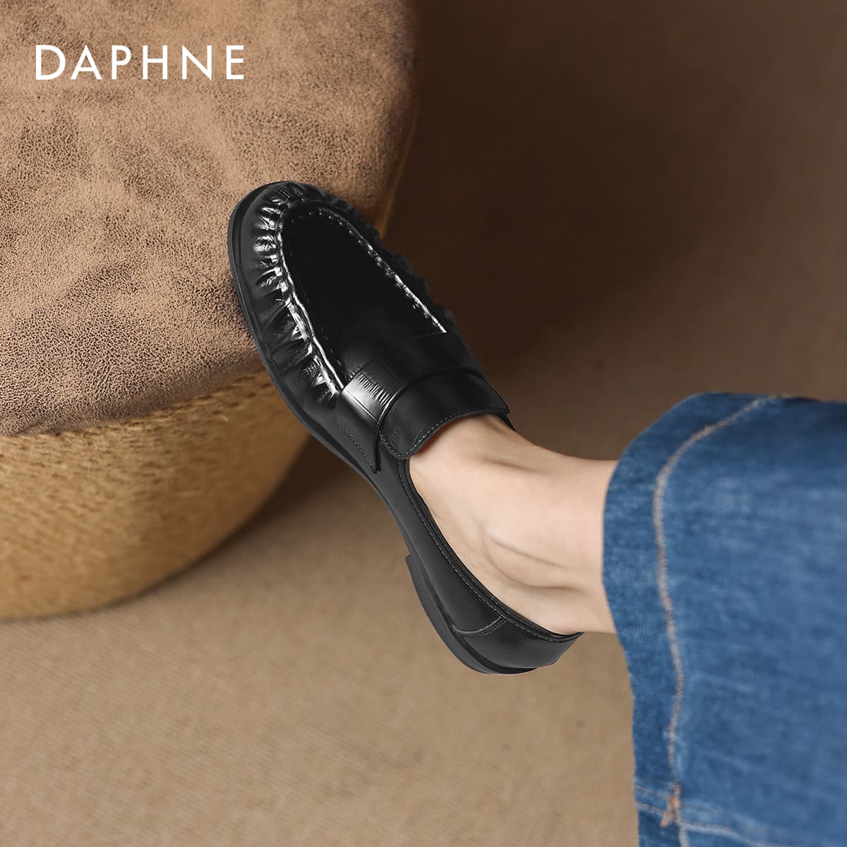 Лоферы DAPHNE Лоферы из синтетической кожи для женщин - изображение 7