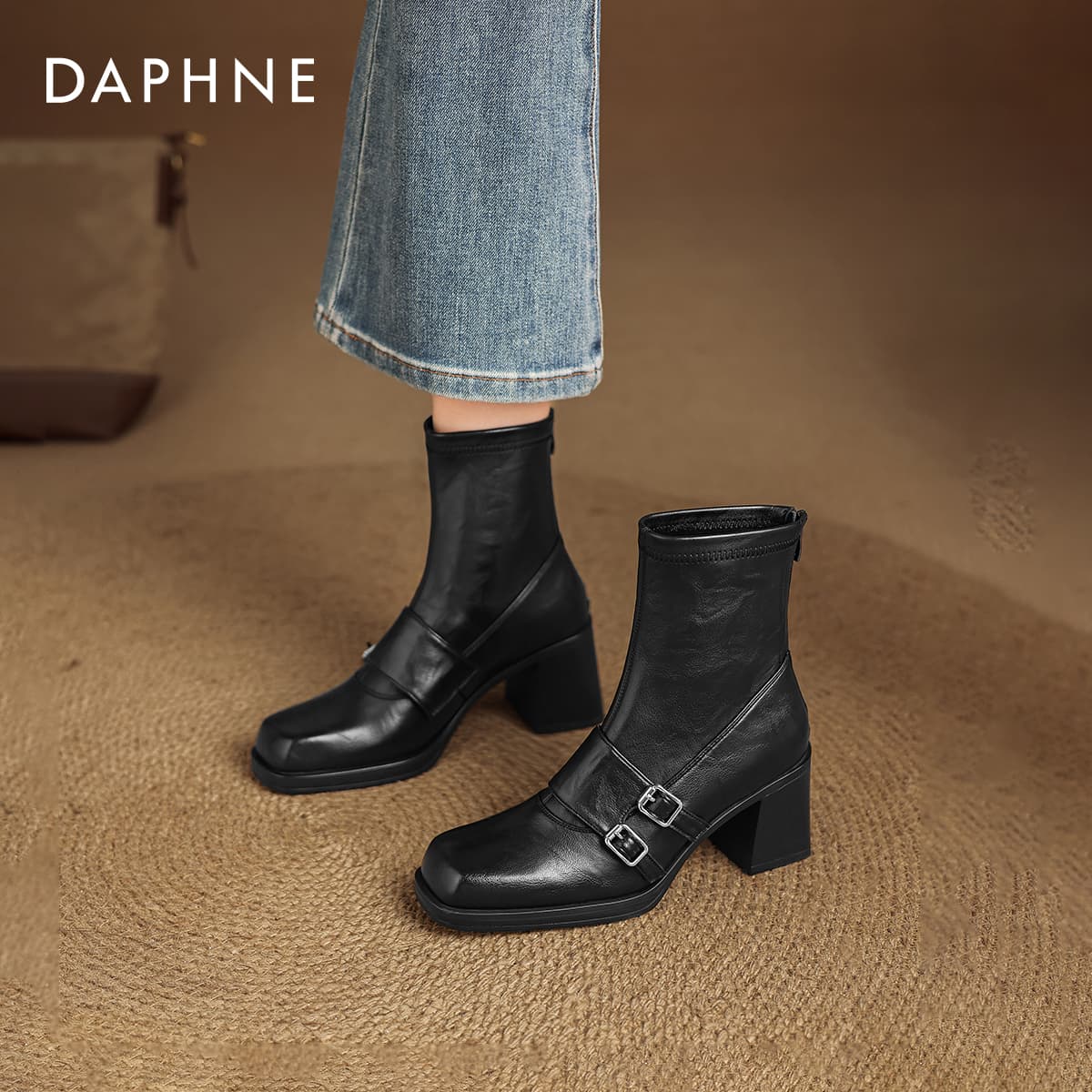 Сапоги DAPHNE Ботильоны Женские - изображение 5