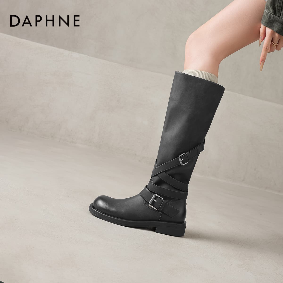 Сапоги DAPHNE Ботильоны Женские - изображение 6
