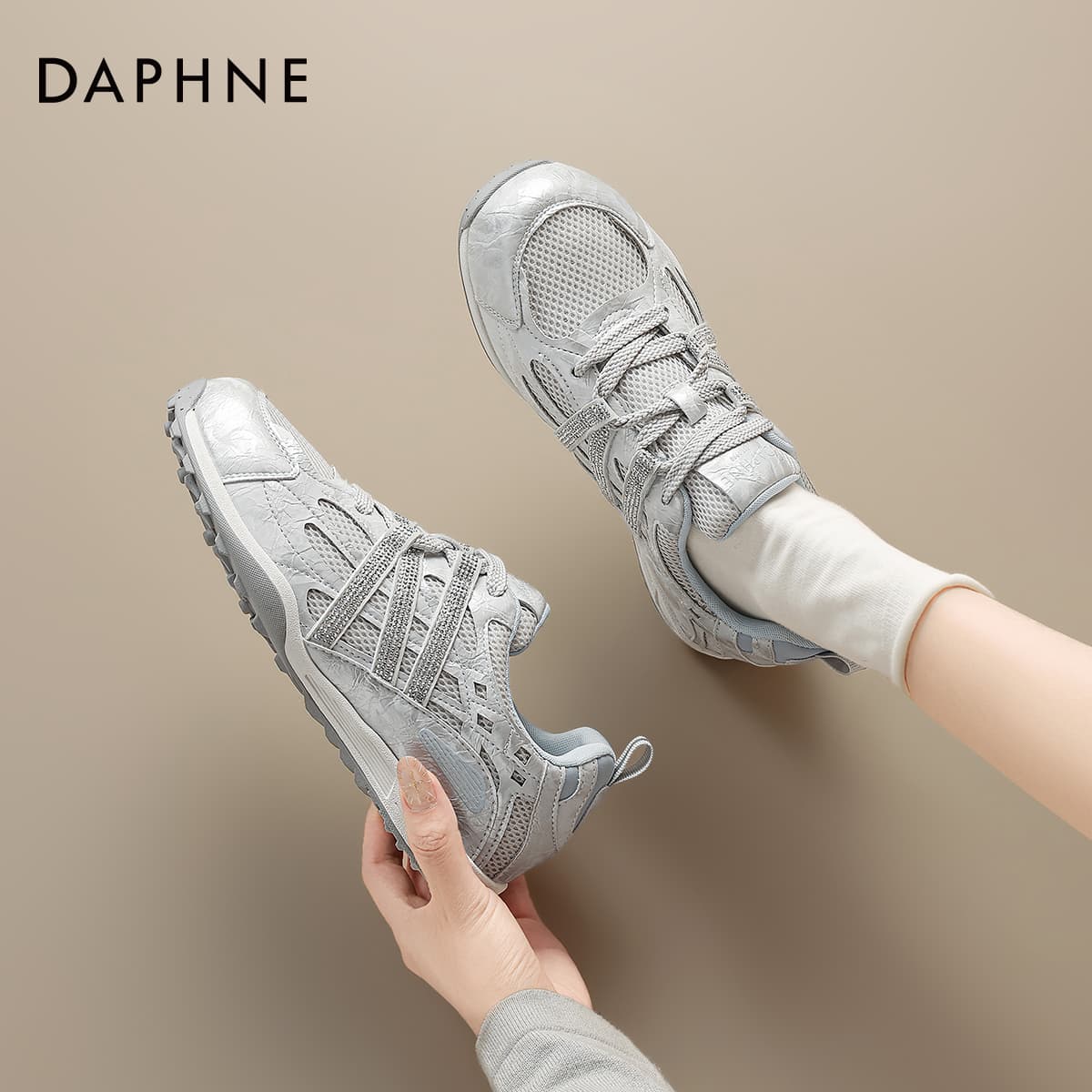 Кроссовки DAPHNE Повседневная обувь Low Топ Женские - изображение 6