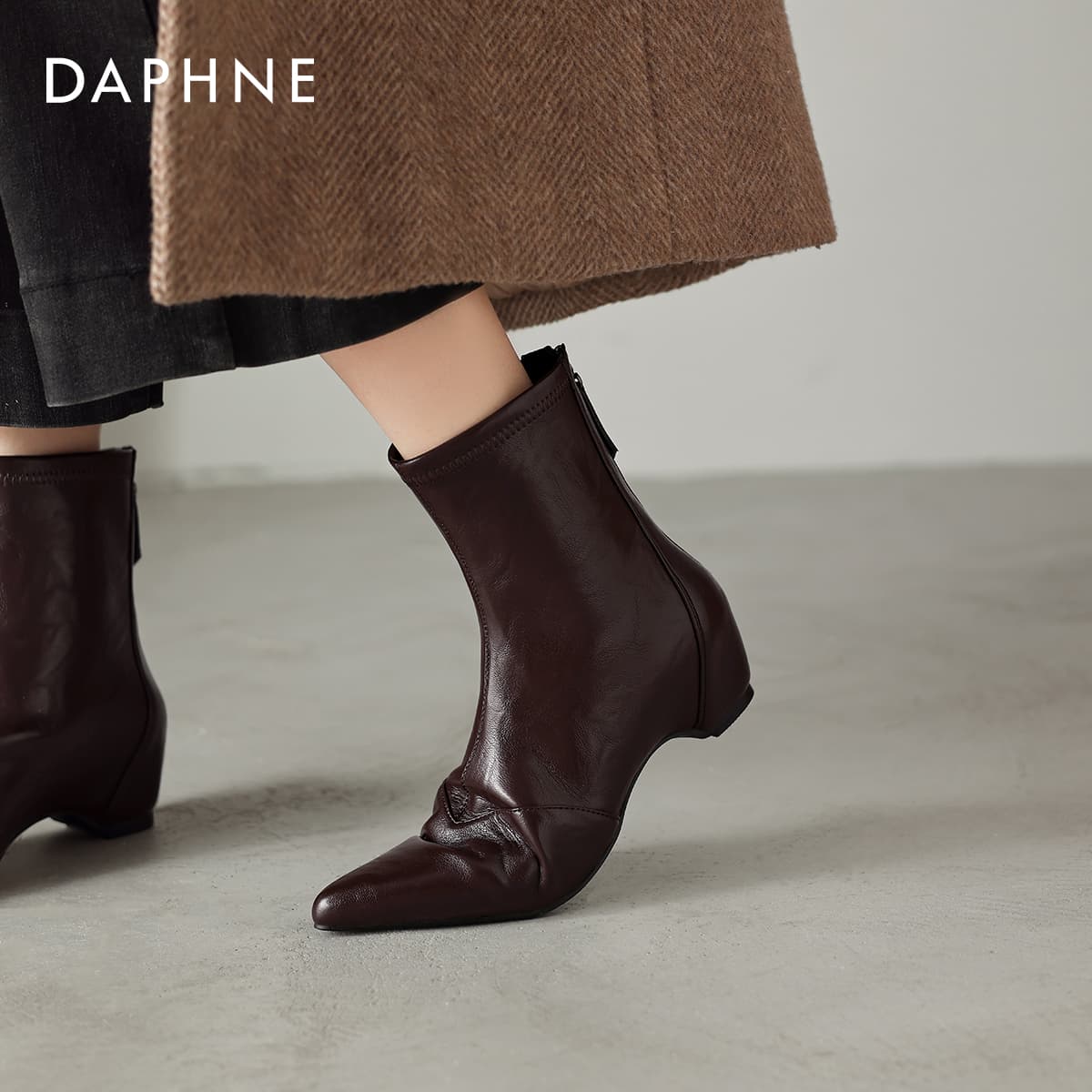 Сапоги DAPHNE Ботильоны Женские - изображение 6