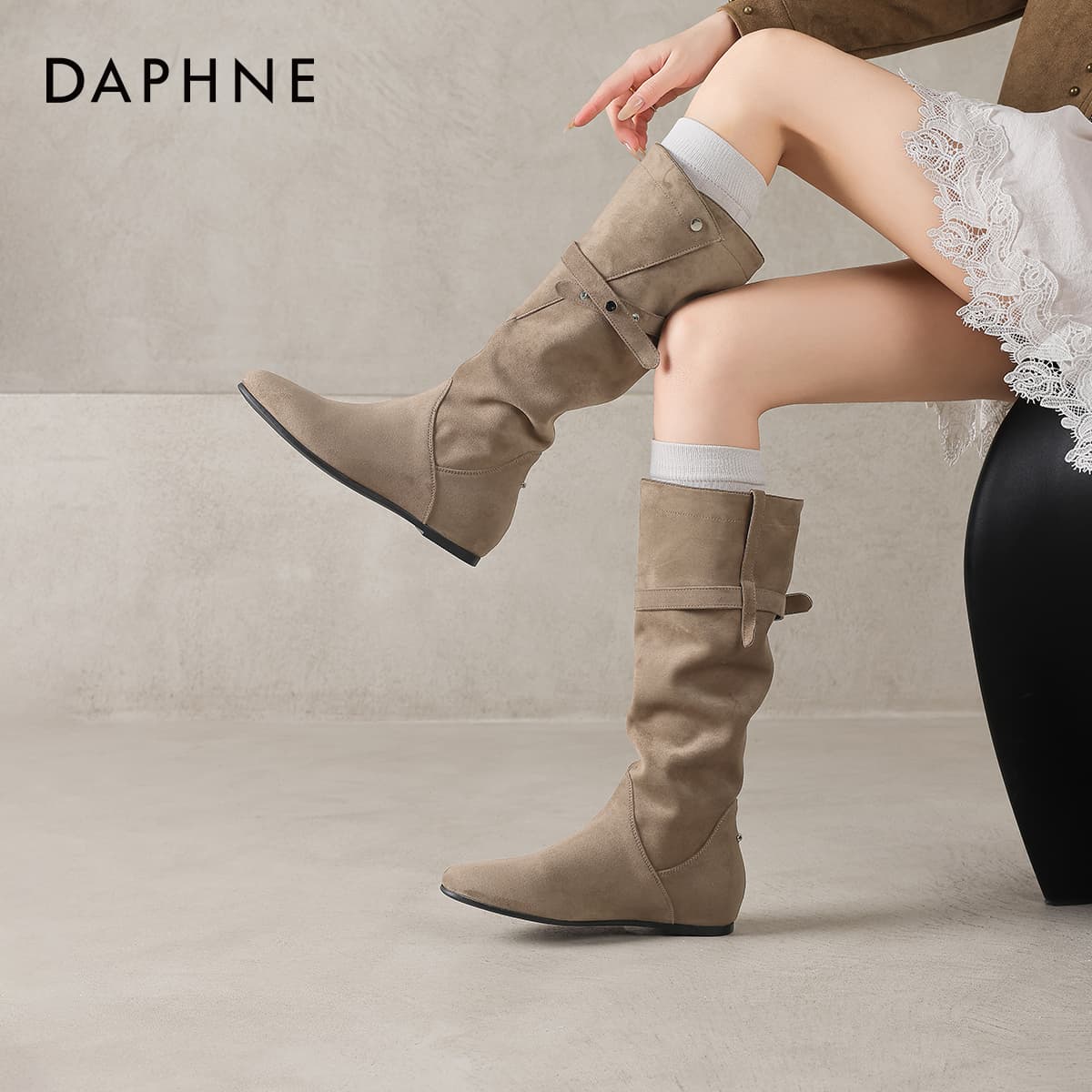 Сапоги DAPHNE Ботильоны Женские - изображение 8