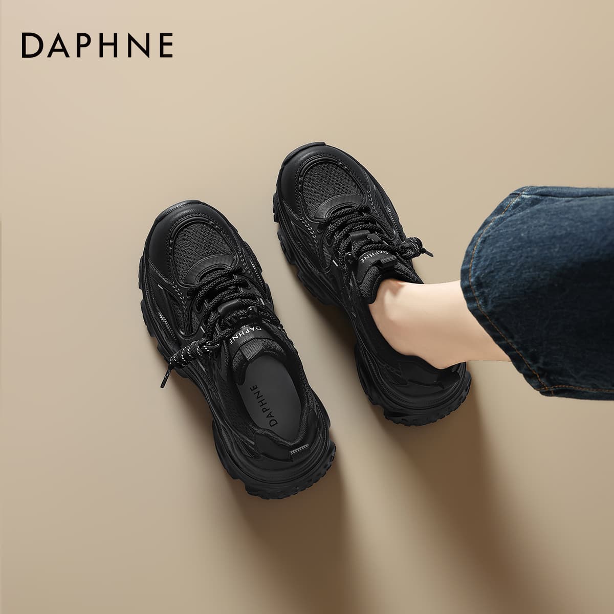 Кроссовки DAPHNE Массивные кроссовки Low Топ Женские - изображение 4