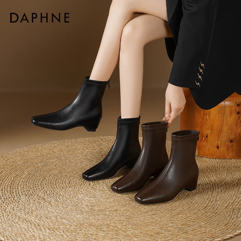 Сапоги DAPHNE Ботильоны Женские - изображение 8