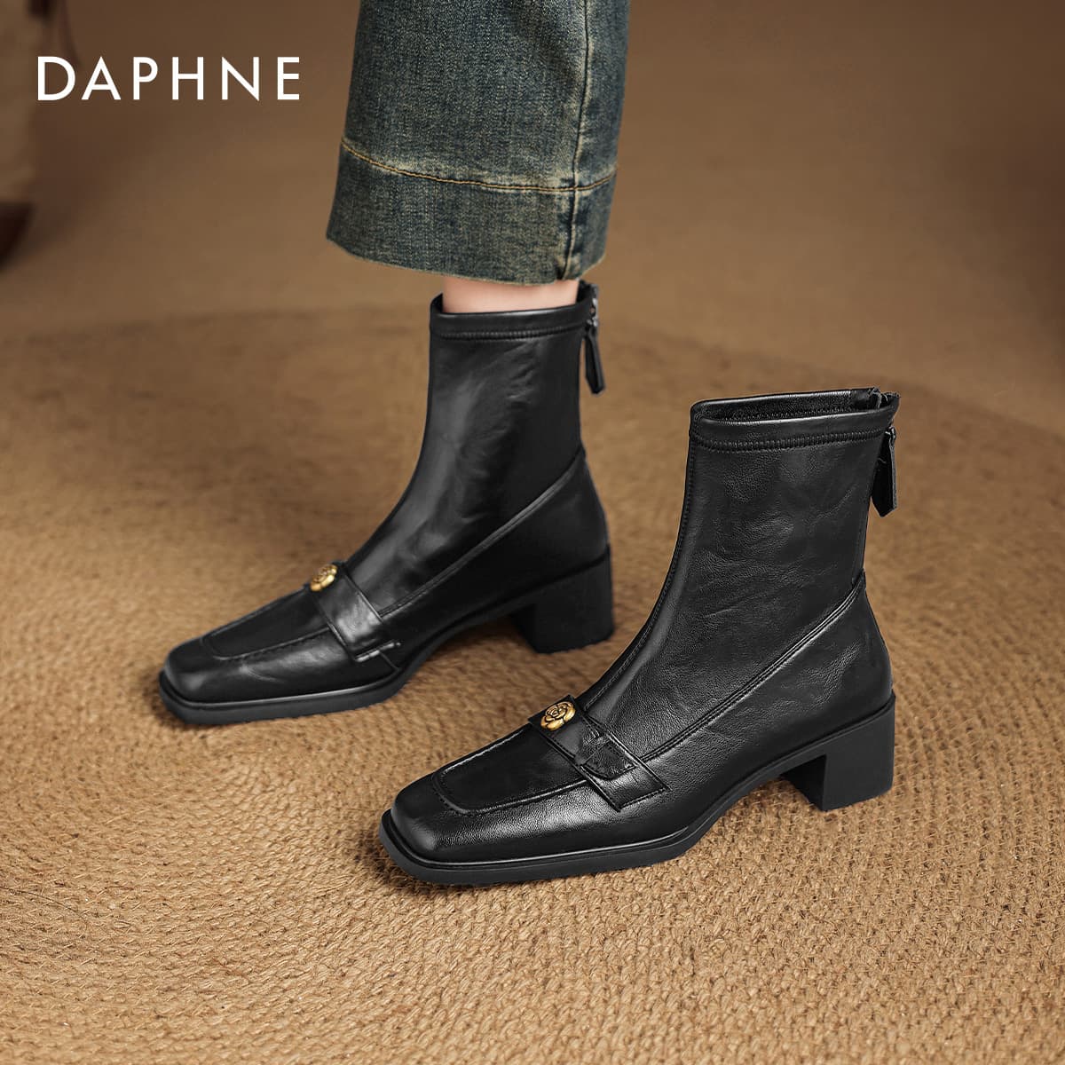 Сапоги DAPHNE Ботильоны Женские - изображение 11