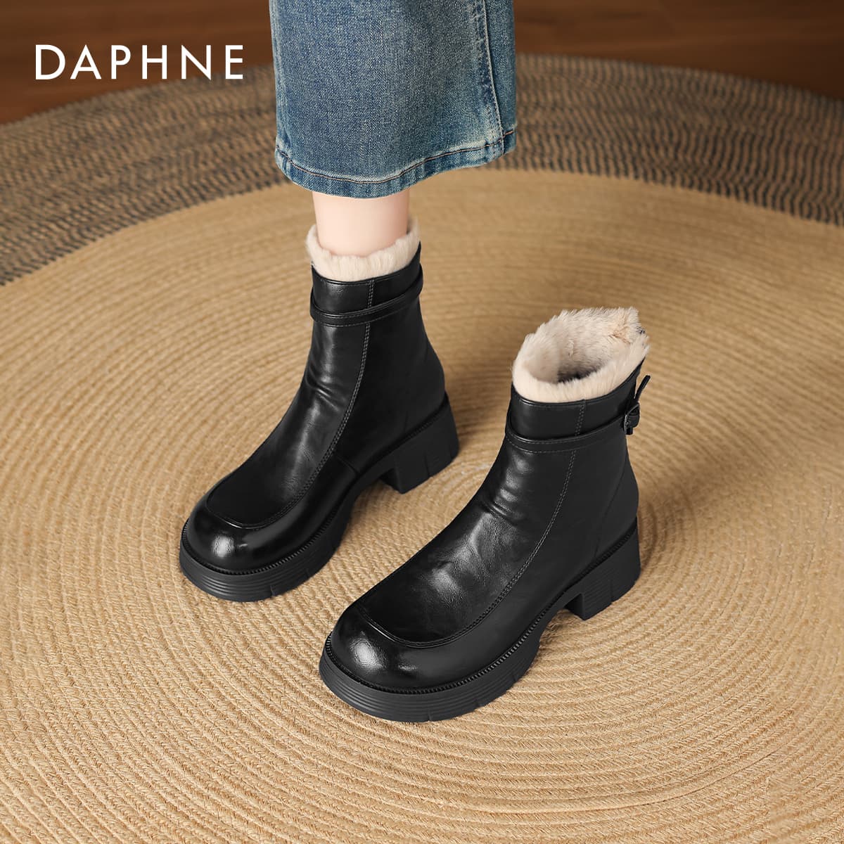 Ботинки Daphne 14cm Мартин Ботинки Женские - изображение 6