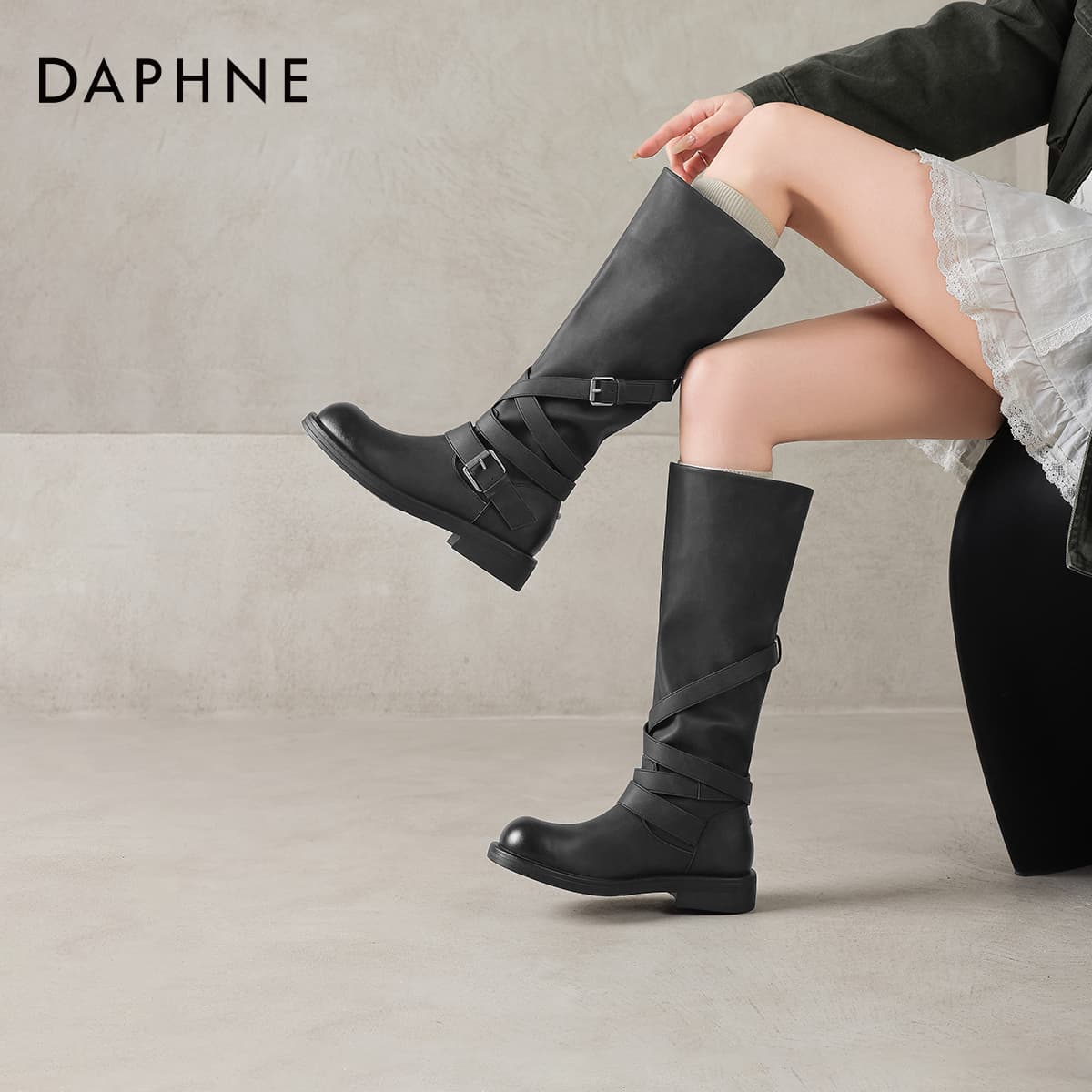 Сапоги DAPHNE Ботильоны Женские - изображение 4