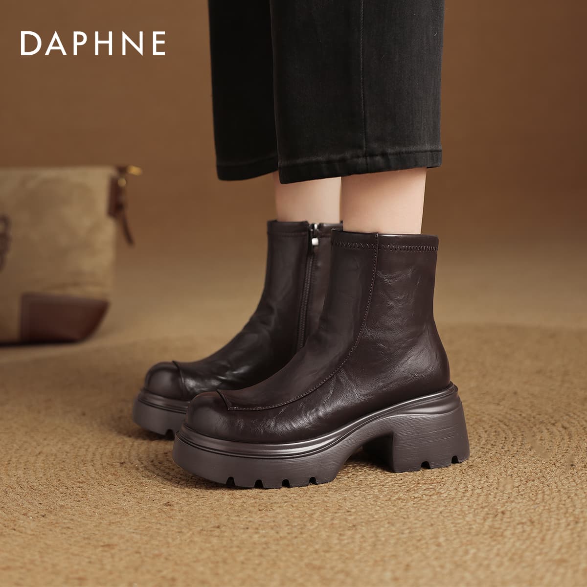 Сапоги DAPHNE Ботильоны Женские - изображение 6