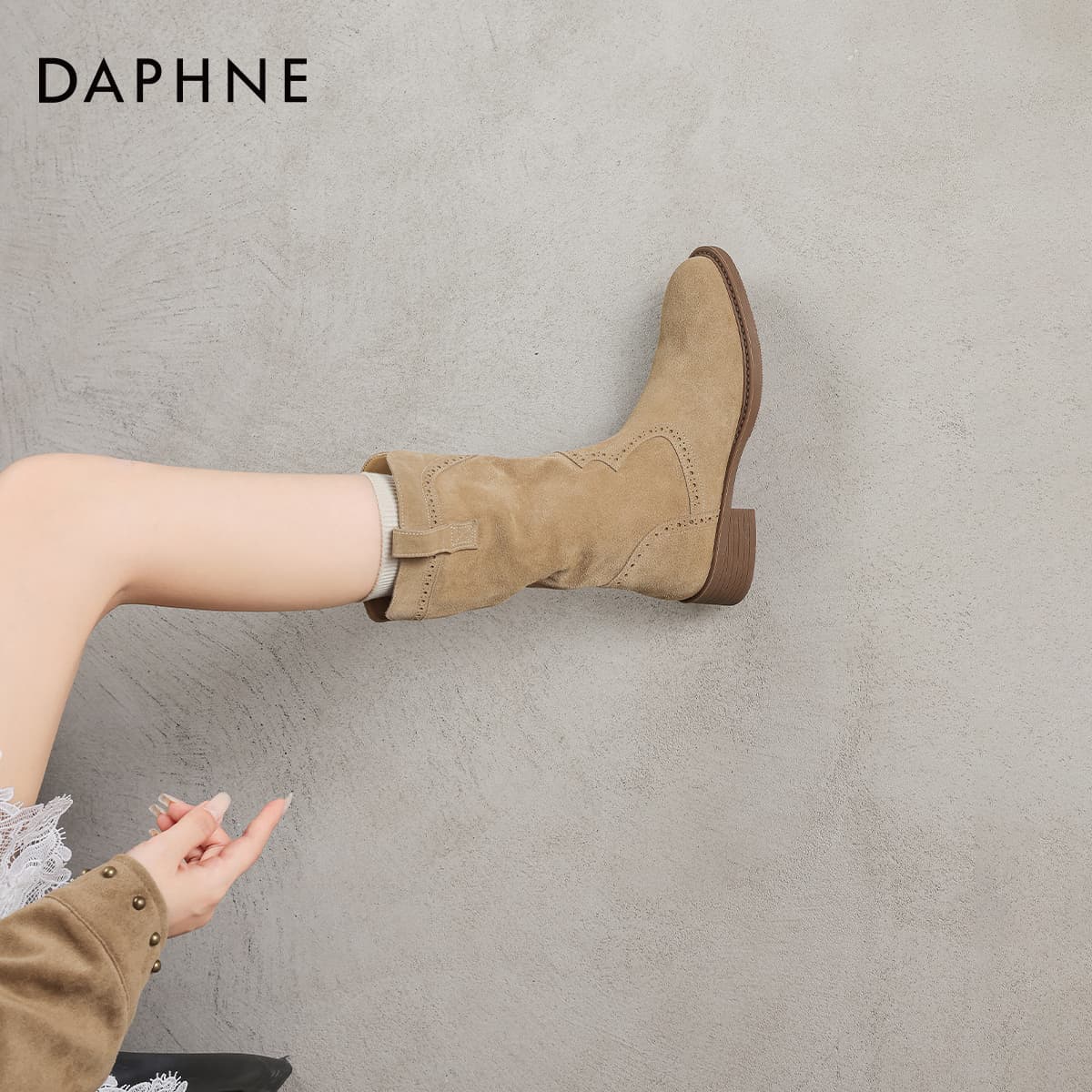Сапоги DAPHNE Ботильоны Женские - изображение 7