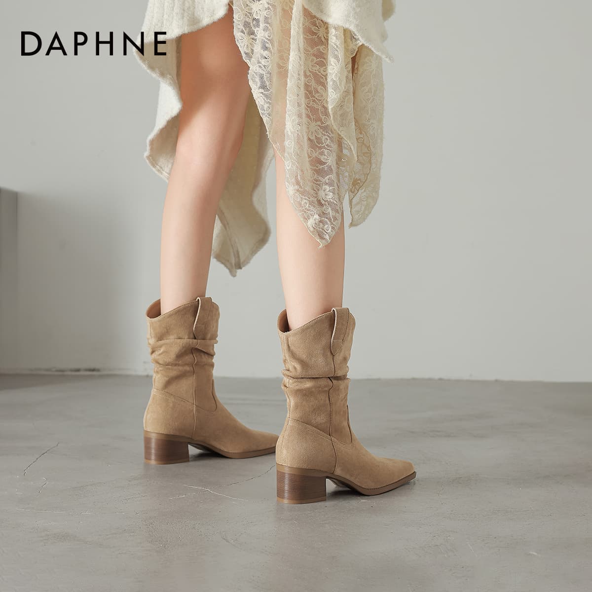 Сапоги DAPHNE Ботильоны Женские - изображение 5