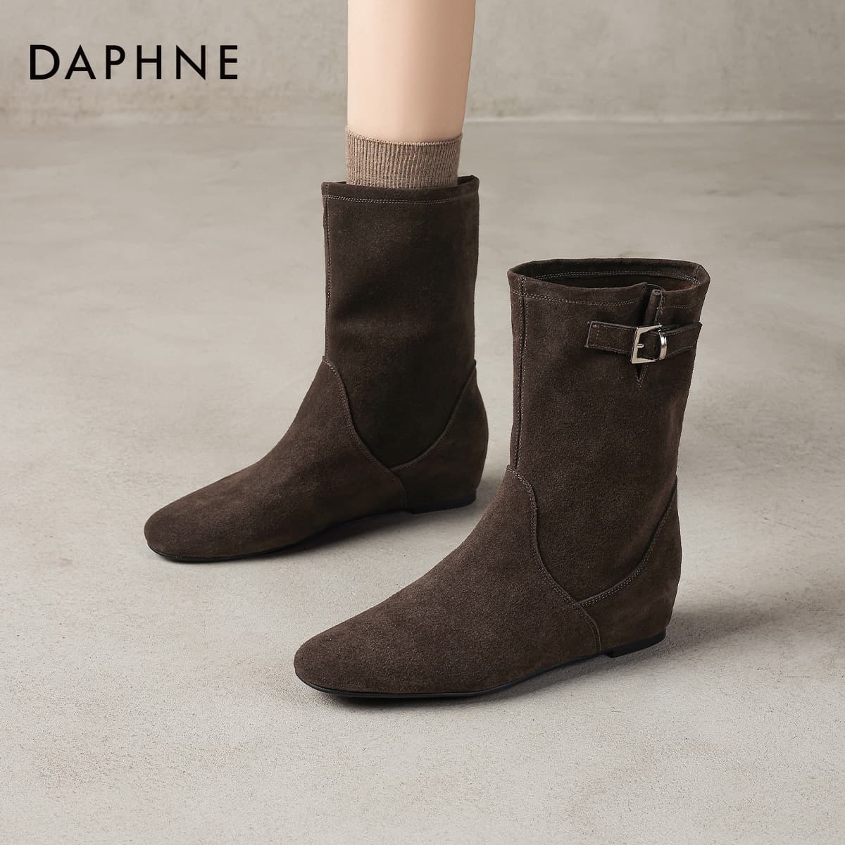 Сапоги DAPHNE Ботильоны Женские - изображение 5