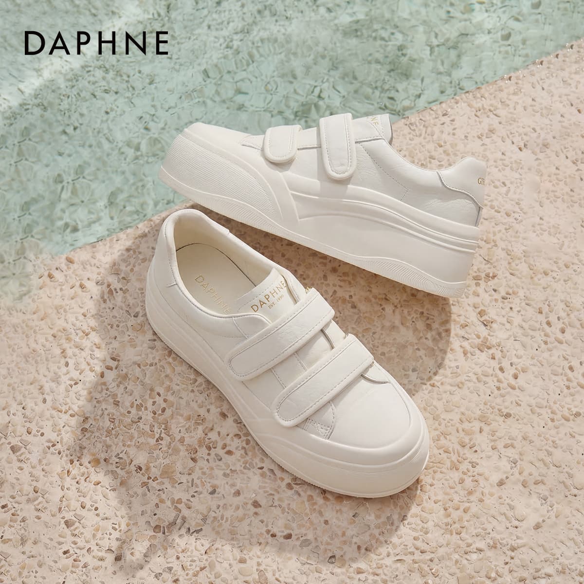 Кроссовки DAPHNE Синтетическая кожа Низкие кеды для скейтбординга Женские - изображение 7