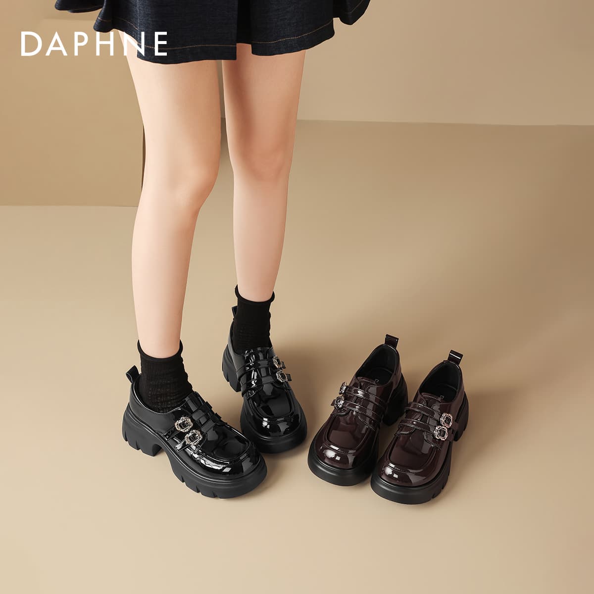 Лоферы DAPHNE Лоферы Low Топ Женские - изображение 4