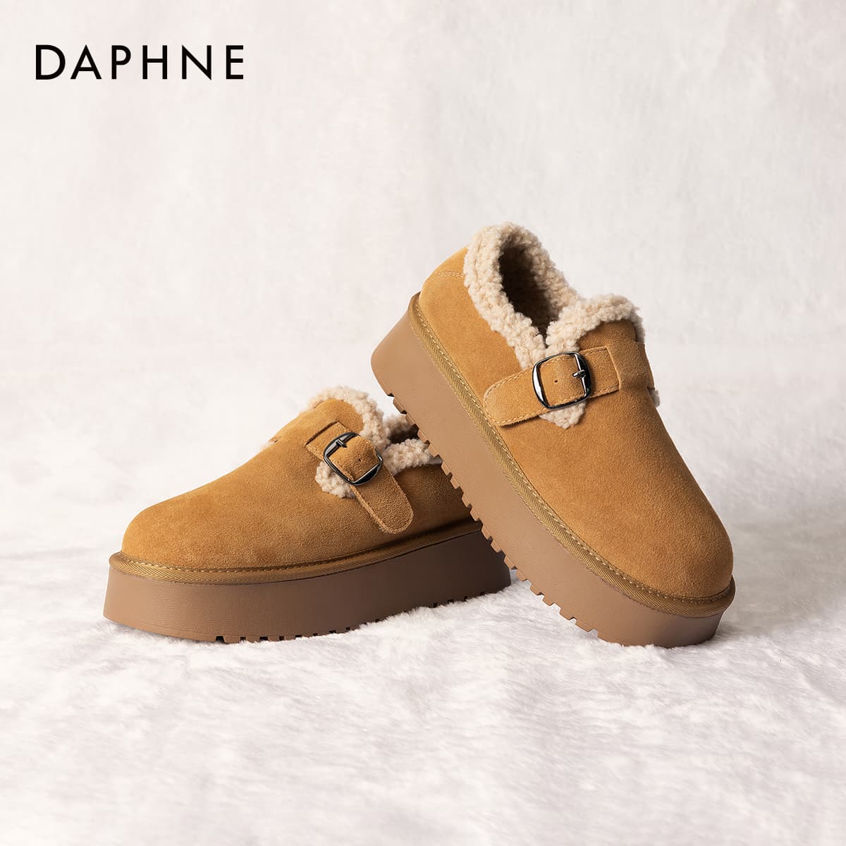 Ботинки зимние Daphne Короткие Сноубутсы Женские - изображение 6