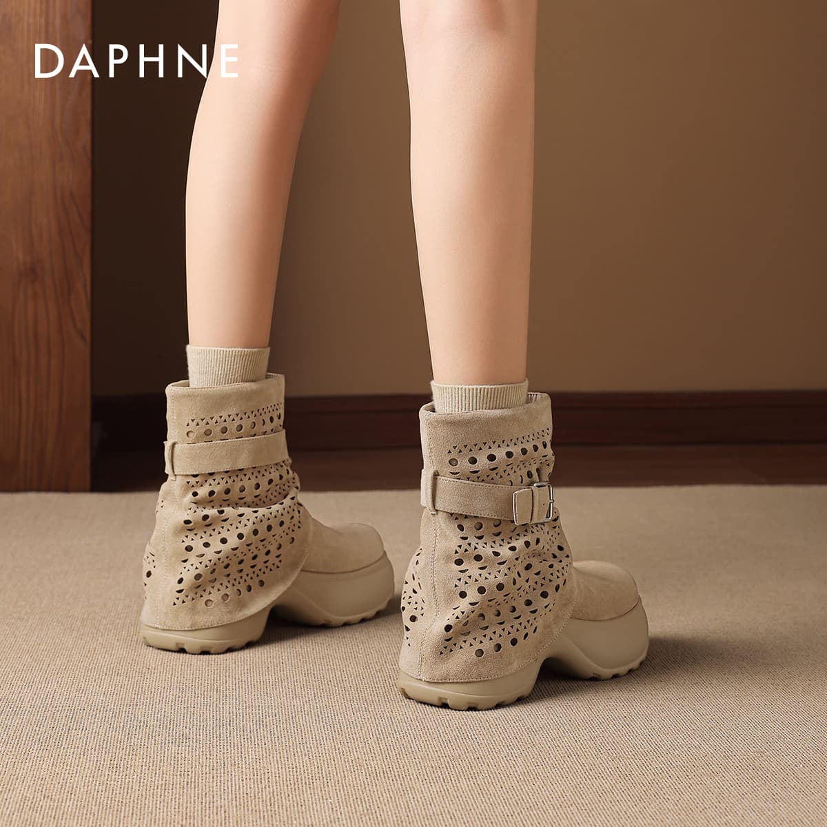 Сапоги DAPHNE Ботильоны Женские - изображение 6