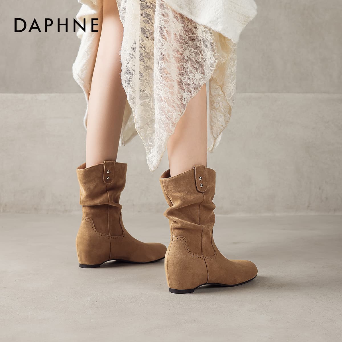 Сапоги DAPHNE Ботильоны Женские - изображение 6