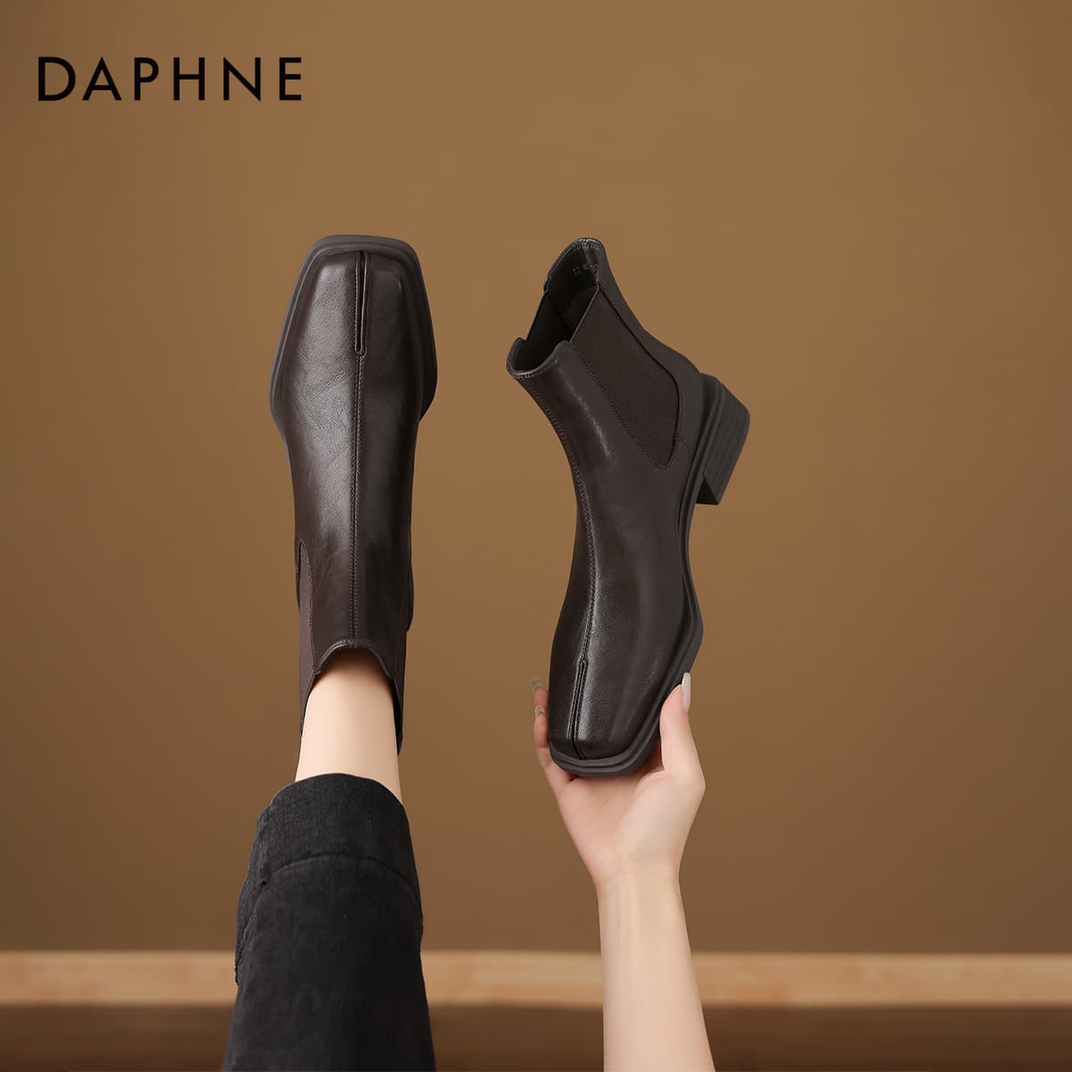Сапоги DAPHNE Ботильоны Женские - изображение 4