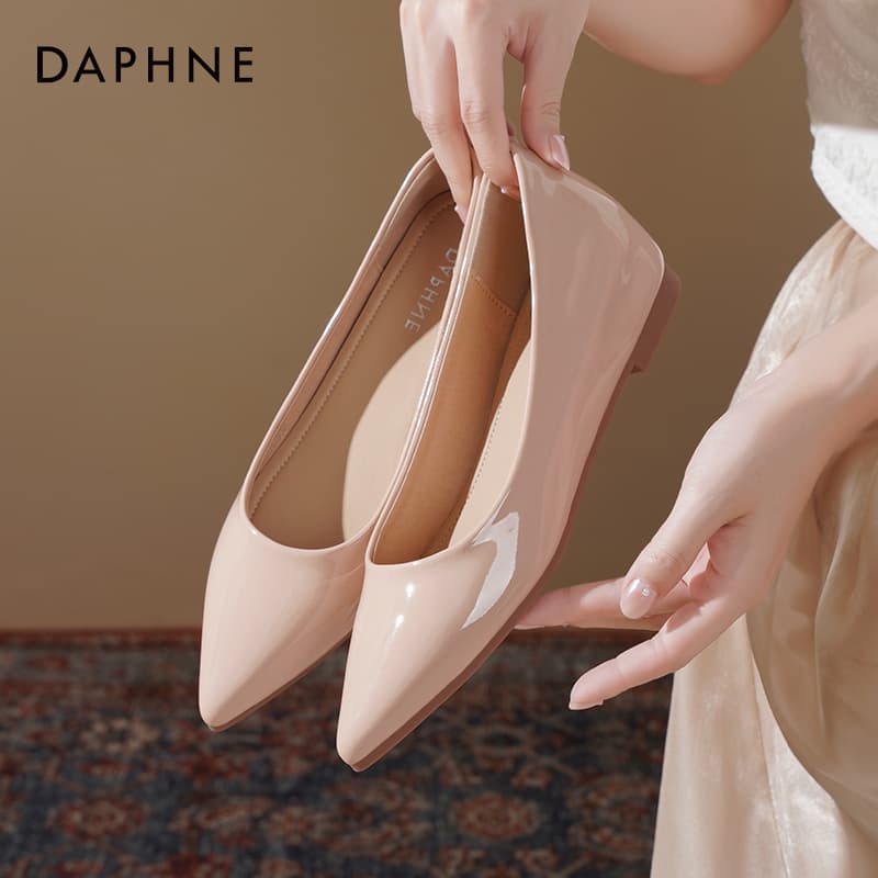 Тапочки Daphne Коммутирующая обувь без подкладки Женская - изображение 4