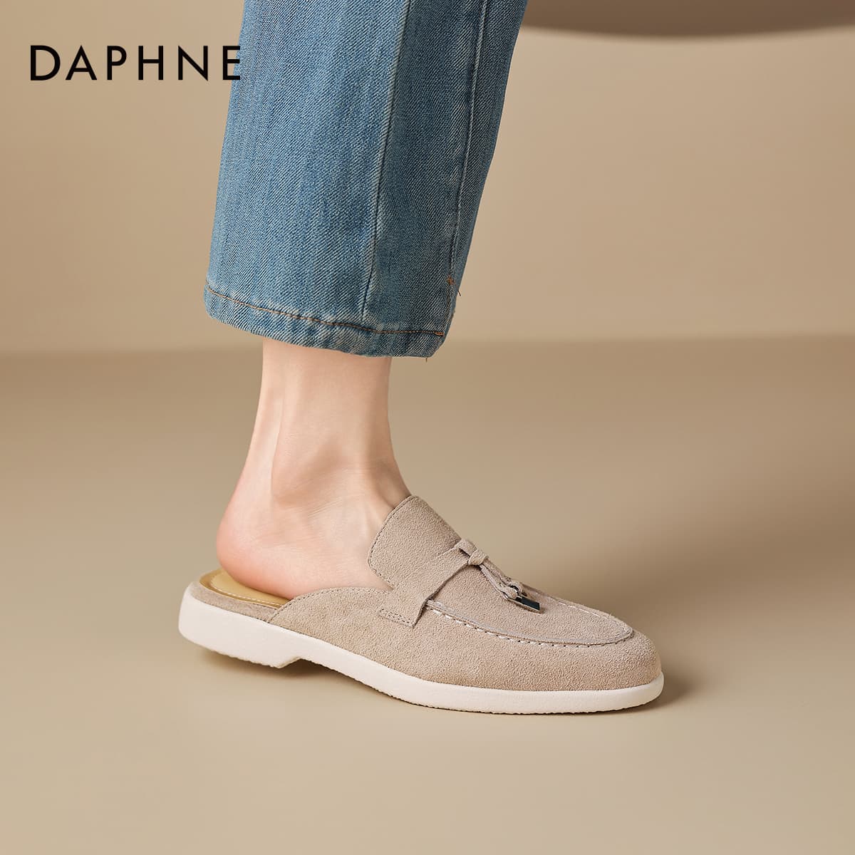 Сандалии DAPHNE Резиновая подошва устойчивая к истиранию домашние тапочки для женщин - изображение 6
