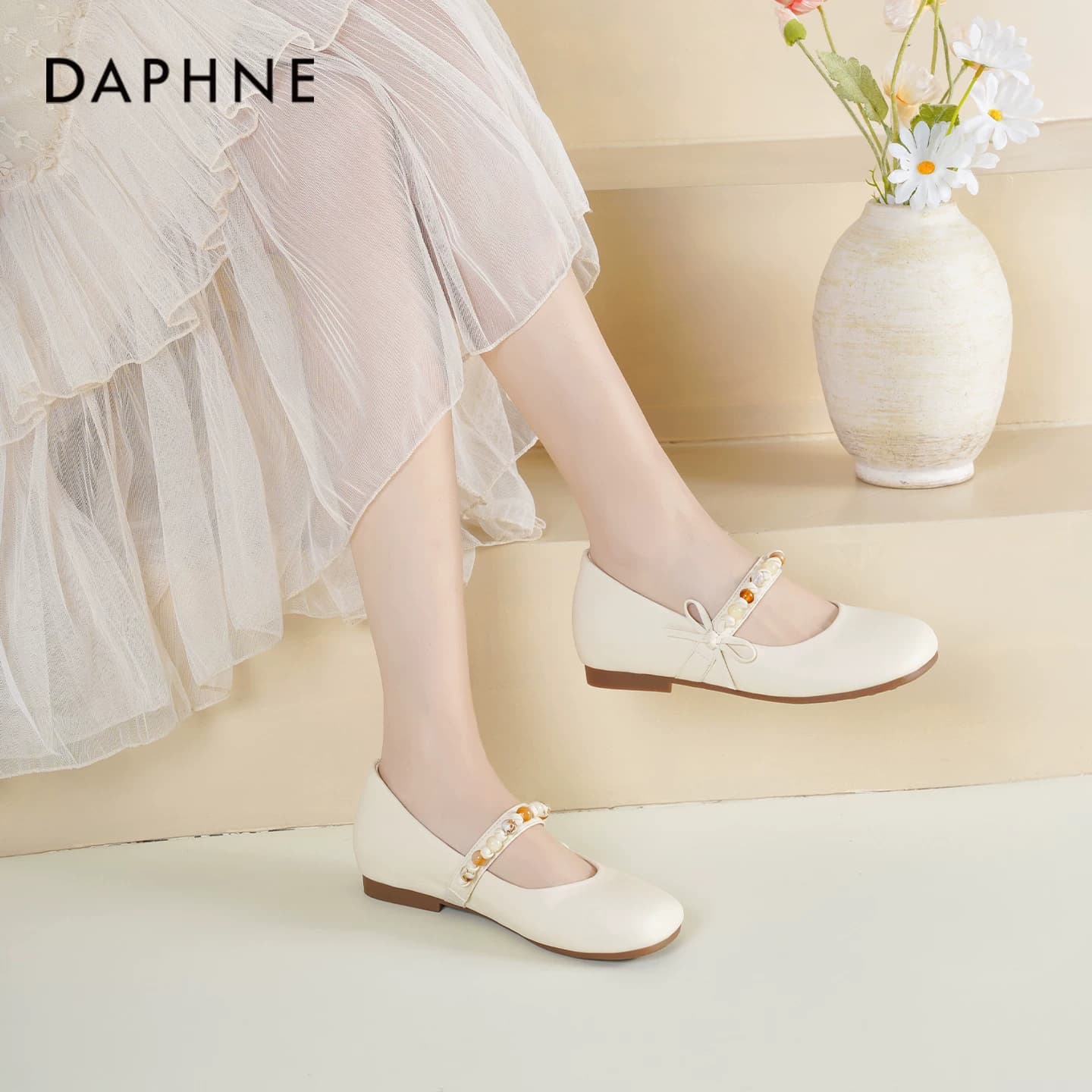 Тапочки DAPHNE Женские Повседневный Обувь без подкладки Женские - изображение 6