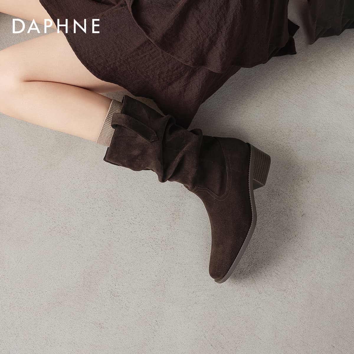 Сапоги DAPHNE Ботильоны High Топ Женские - изображение 6