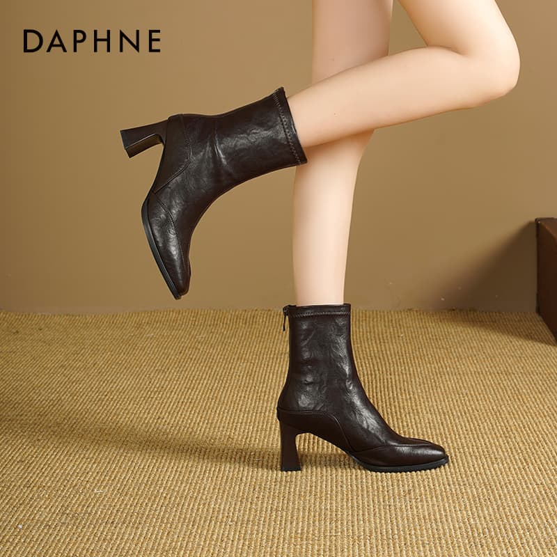 Сапоги DAPHNE Ботильоны Женские - изображение 14