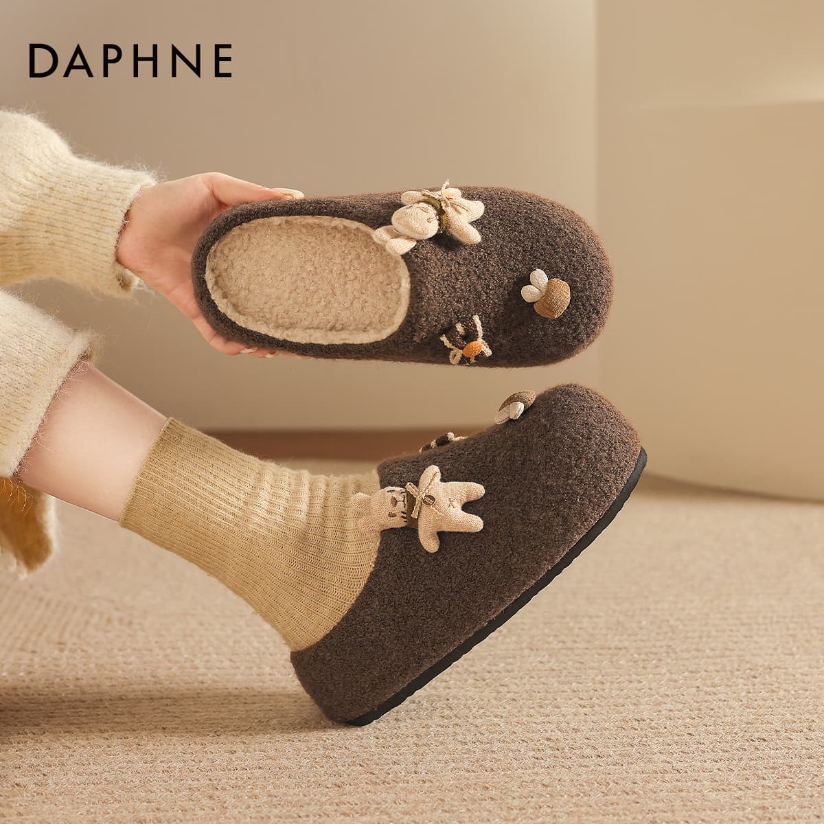 Ботинки зимние Daphne Сноубутсы Женские - изображение 4