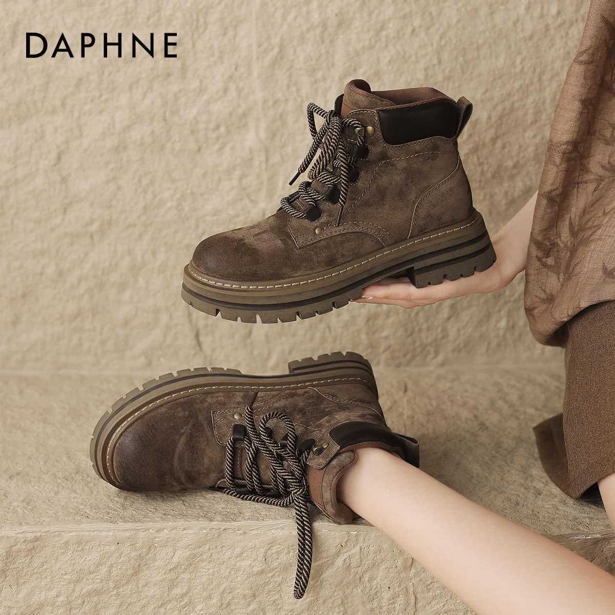 Ботинки Daphne 11cm Martin Boot Женские - изображение 6