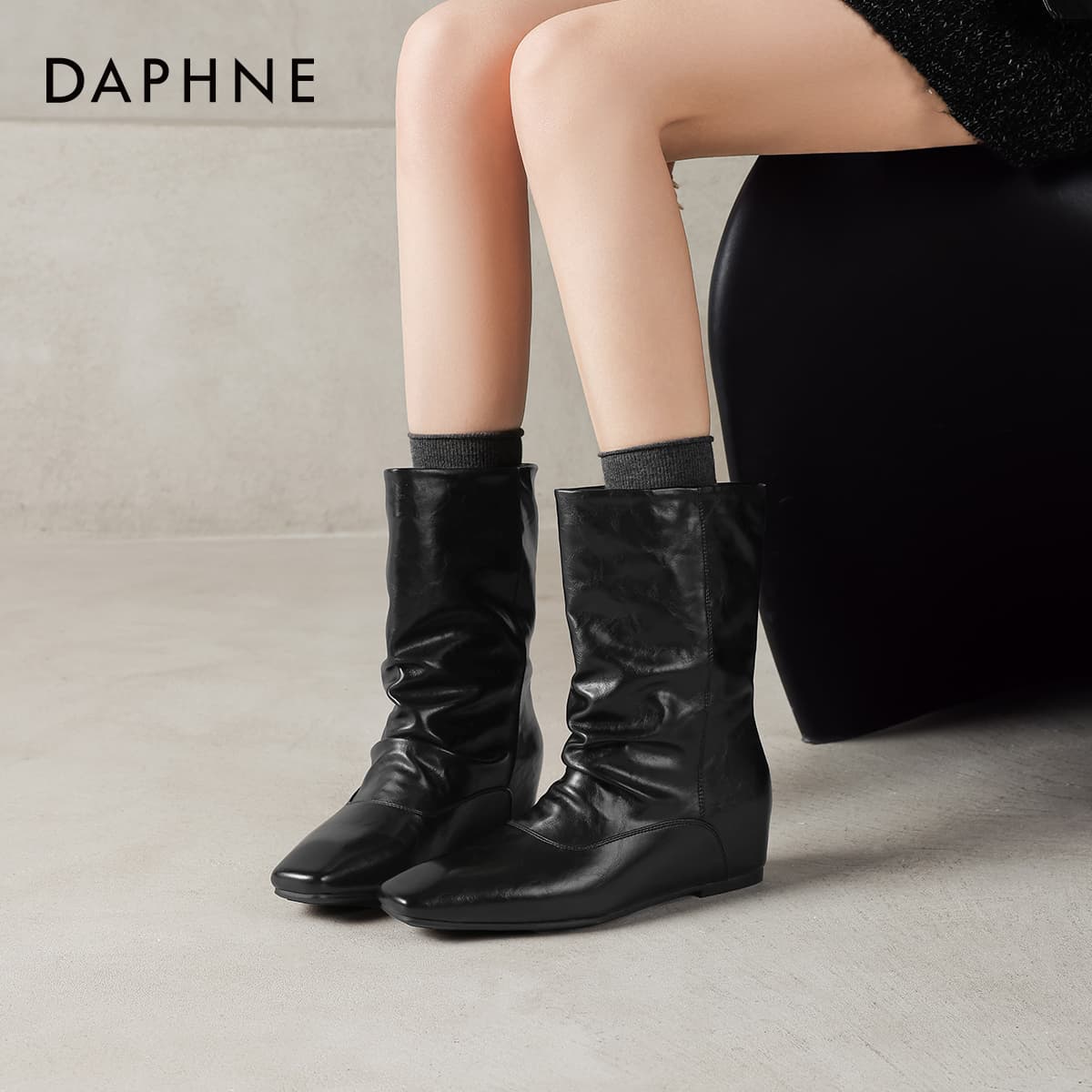 Сапоги DAPHNE Ботильоны Женские - изображение 7