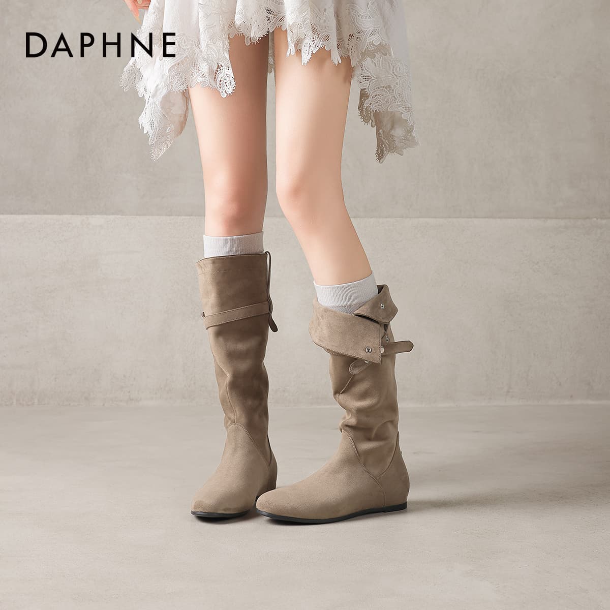 Сапоги DAPHNE Ботильоны Женские - изображение 7