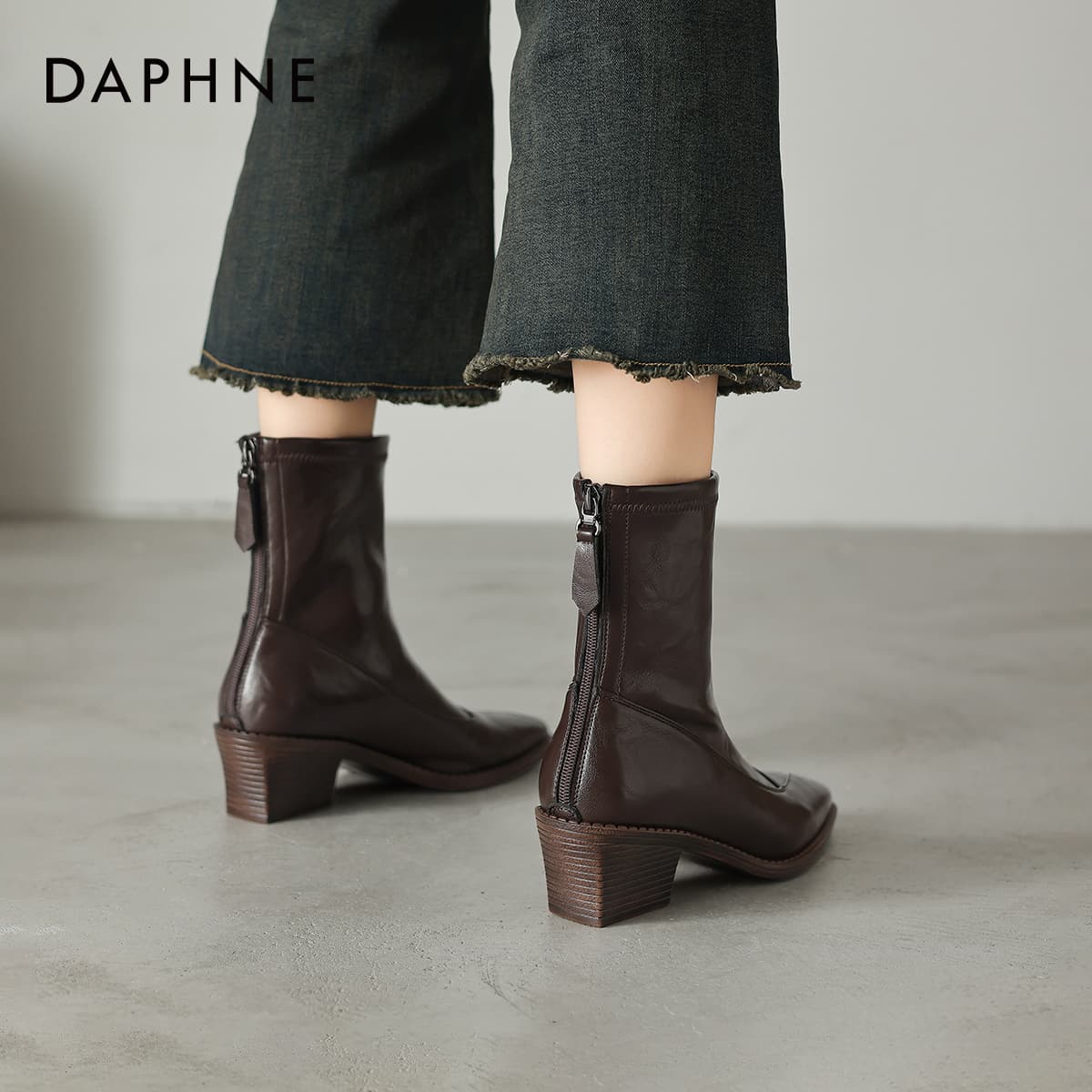 Сапоги DAPHNE Ботильоны Женские - изображение 9