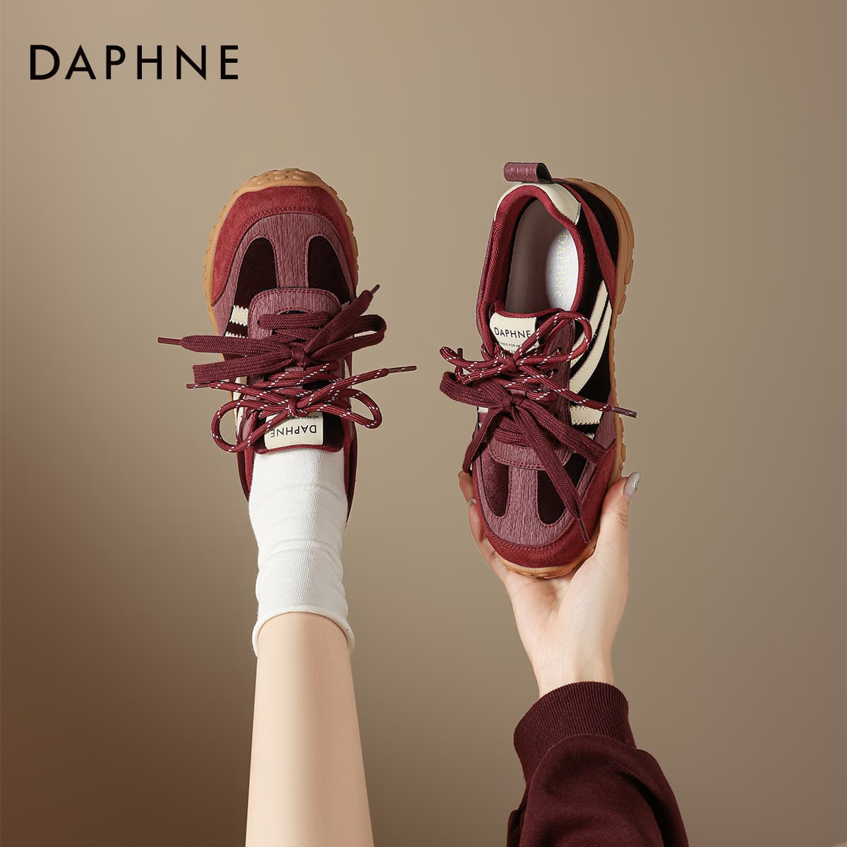 Кроссовки DAPHNE Повседневная обувь Лоу-топы Женские - изображение 7