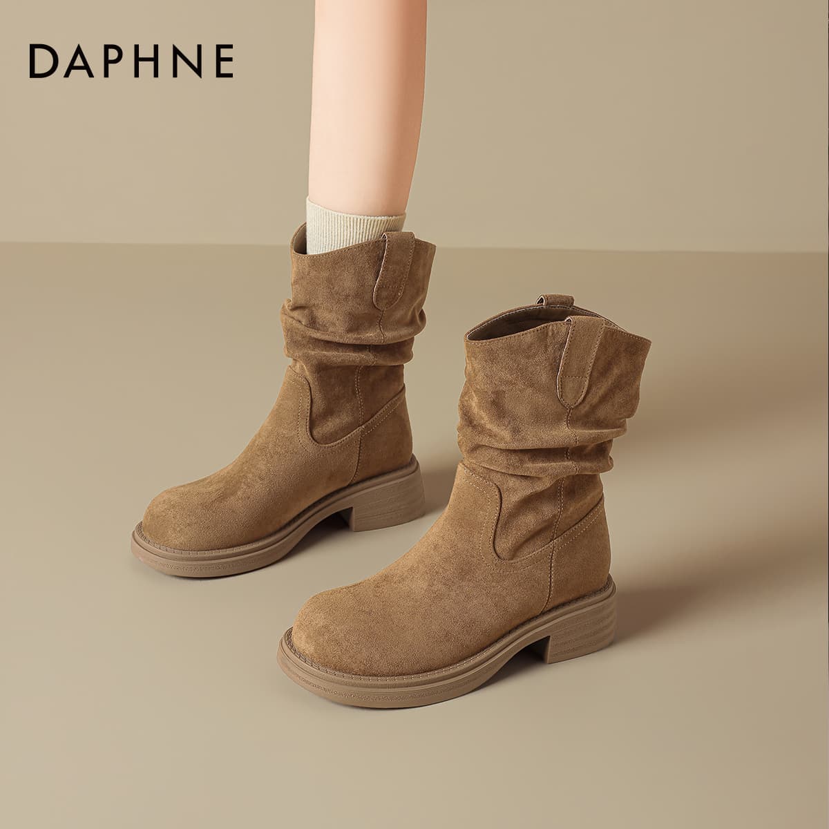 Сапоги DAPHNE Ботильоны Женские - изображение 4