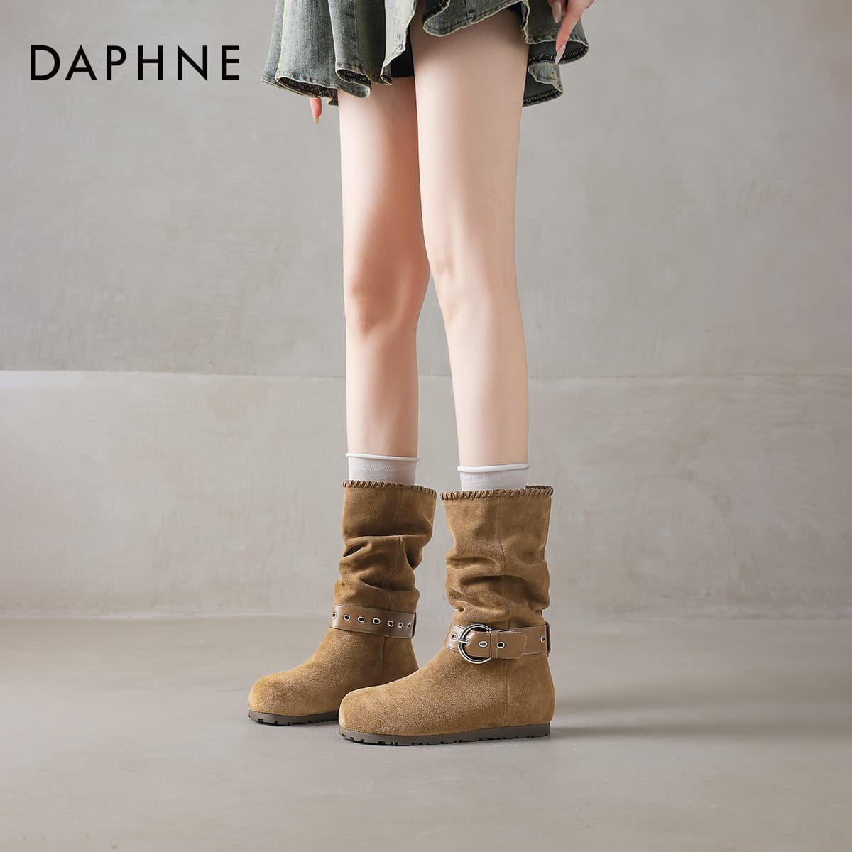 Сапоги Daphne Ботильоны Женские - изображение 6