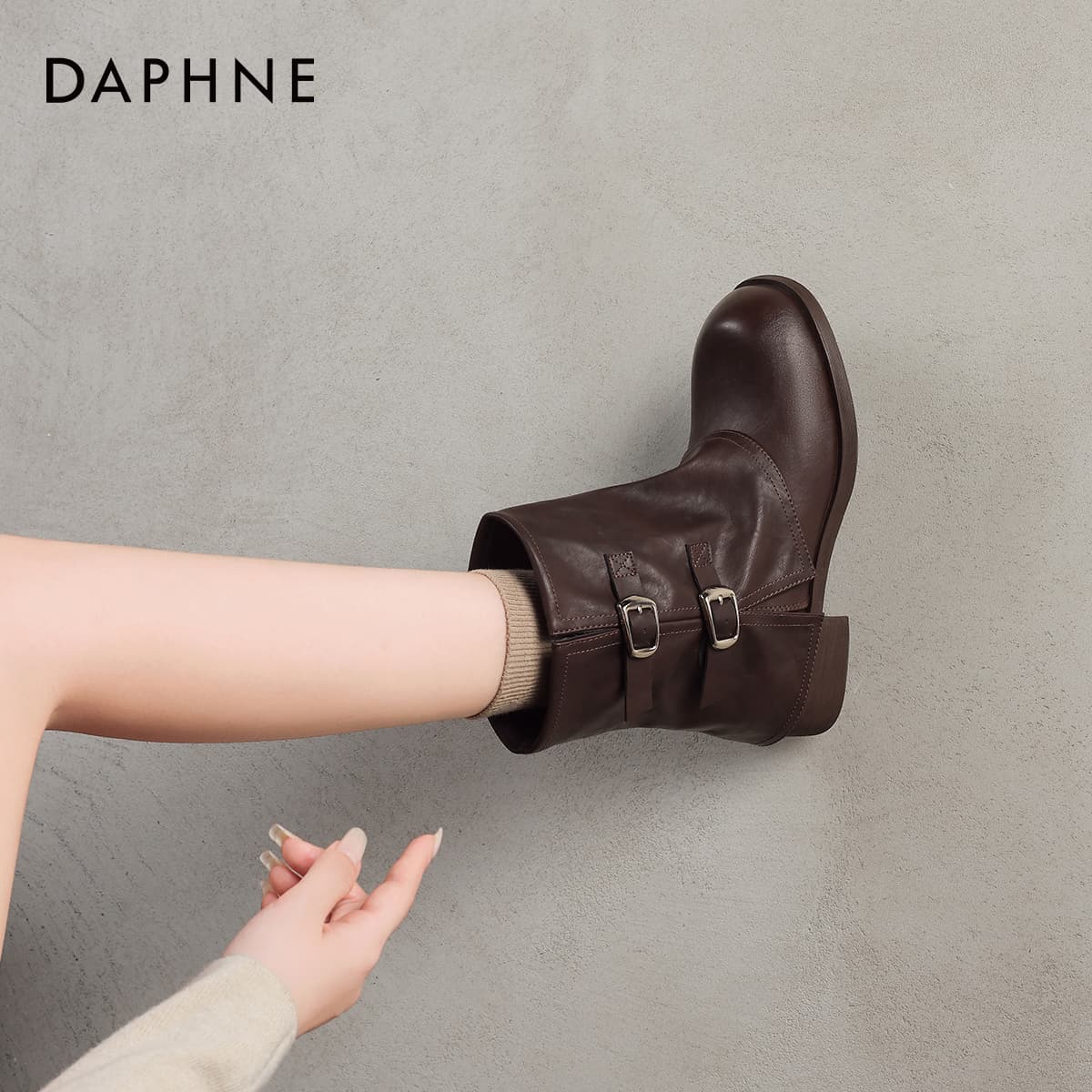Сапоги DAPHNE Ботильоны Женские - изображение 6