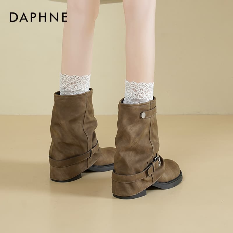Сапоги DAPHNE Ботильоны Женские - изображение 7