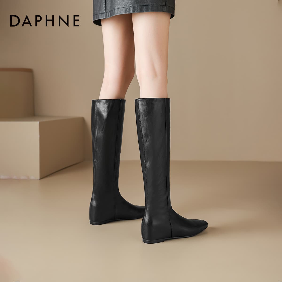 Ботинки DAPHNE Женские сапоги до колена - изображение 11